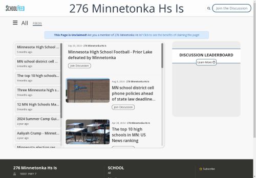 276 Minnetonka Hs Is