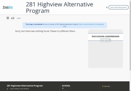 281 Highview Alternative Program