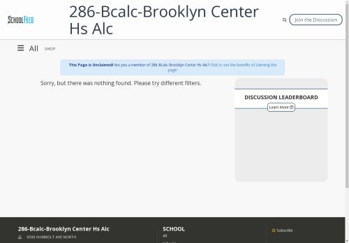 286-Bcalc-Brooklyn Center Hs Alc