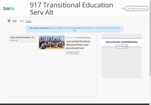 917 Transitional Education Serv Alt