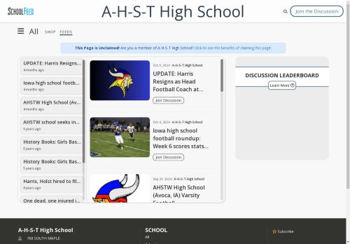 A-H-S-T High School
