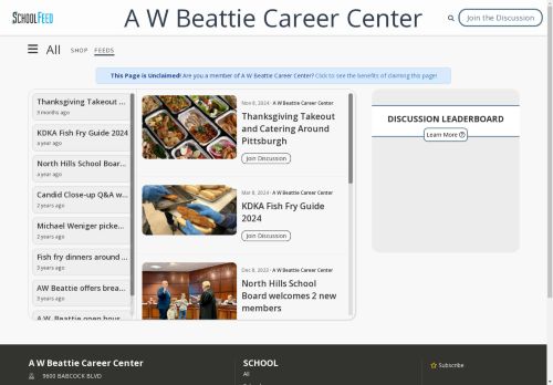 A W Beattie Career Center
