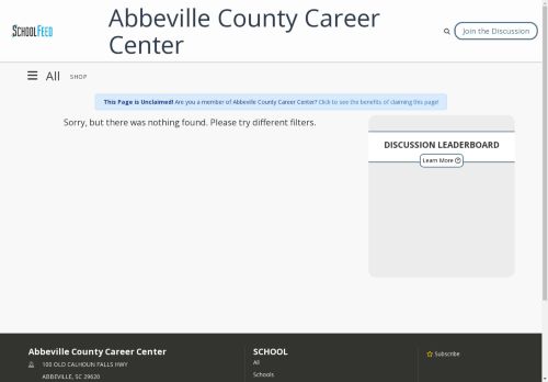 Abbeville County Career Center