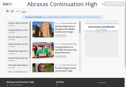 Abraxas Continuation High
