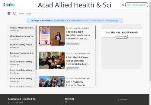 Acad Allied Health & Sci