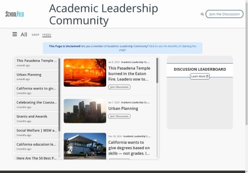 Academic Leadership Community