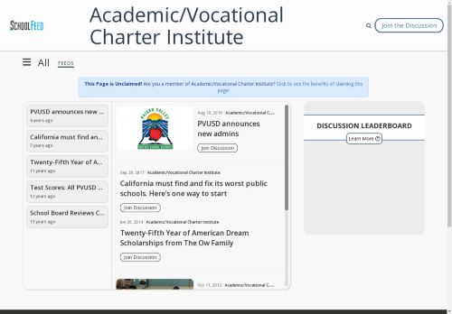 Academic/Vocational Charter Institute