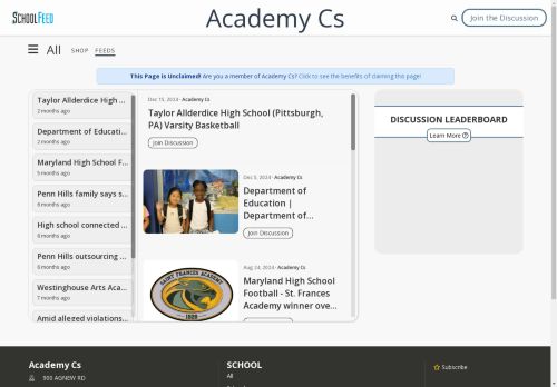 Academy Cs
