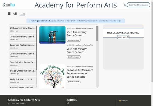 Academy for Perform Arts