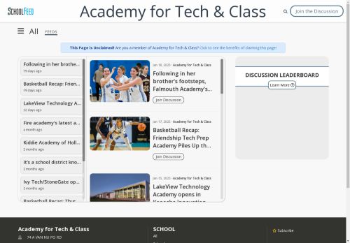 Academy for Tech & Class