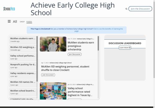 Achieve Early College High School