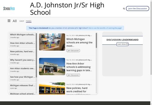 A.D. Johnston Jr/Sr High School