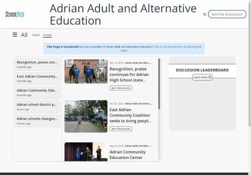 Adrian Adult and Alternative Education