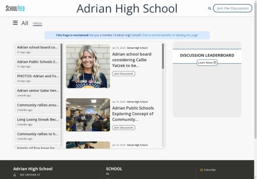 Adrian High School