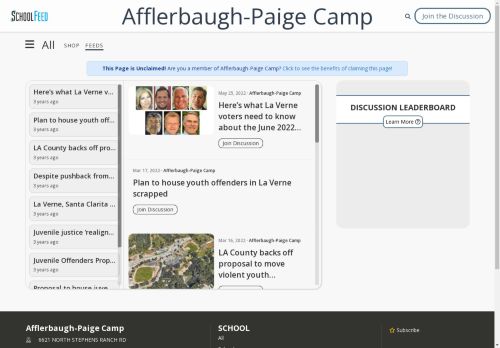 Afflerbaugh-Paige Camp