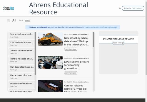 Ahrens Educational Resource