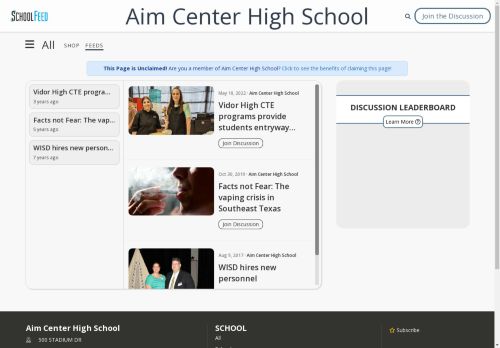 Aim Center High School