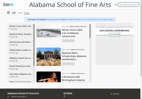 Alabama School of Fine Arts