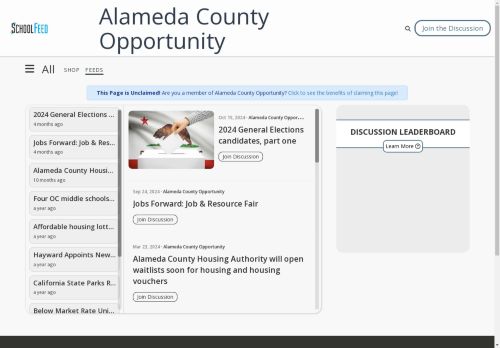 Alameda County Opportunity