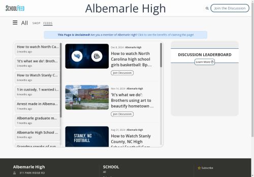 Albemarle High