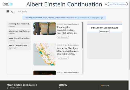 Albert Einstein Continuation