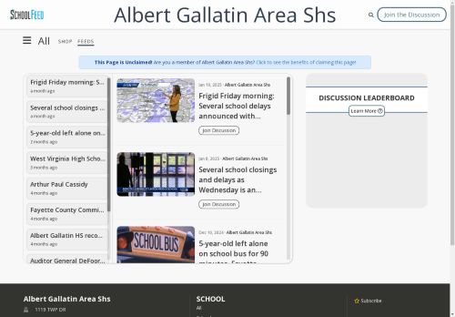 Albert Gallatin Area Shs
