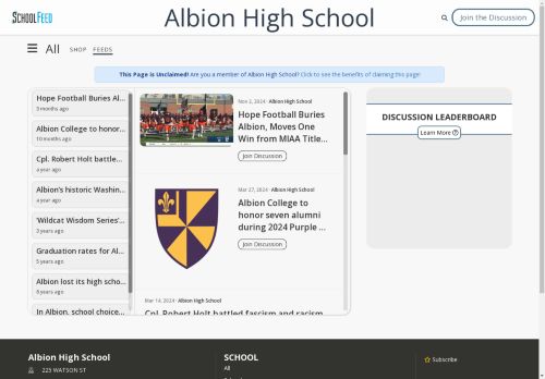 Albion High School