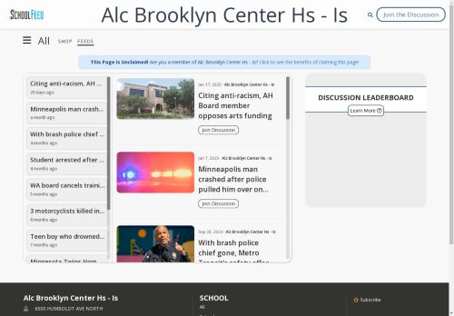 Alc Brooklyn Center Hs - Is