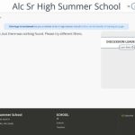 Alc Sr High Summer School