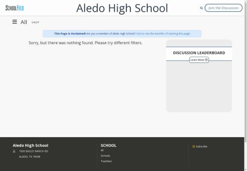 Aledo High School