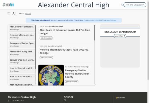Alexander Central High
