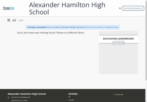 Alexander Hamilton High School