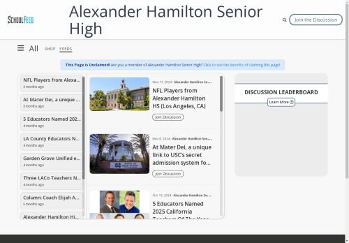 Alexander Hamilton Senior High
