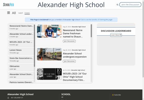 Alexander High School
