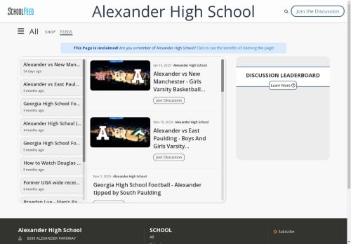 Alexander High School