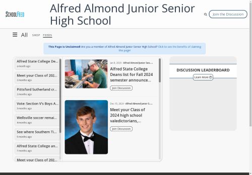 Alfred Almond Junior Senior High School