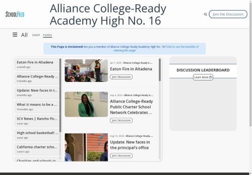 Alliance College-Ready Academy High No. 16