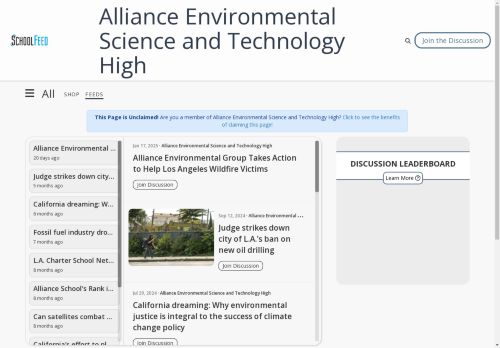 Alliance Environmental Science and Technology High