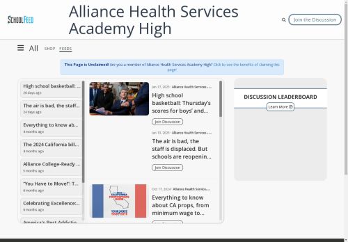 Alliance Health Services Academy High