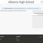 Alliance High School