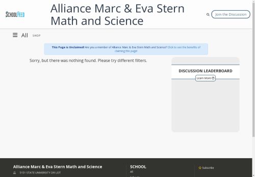 Alliance Marc & Eva Stern Math and Science
