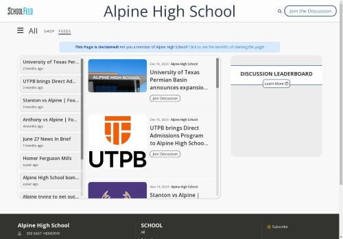 Alpine High School