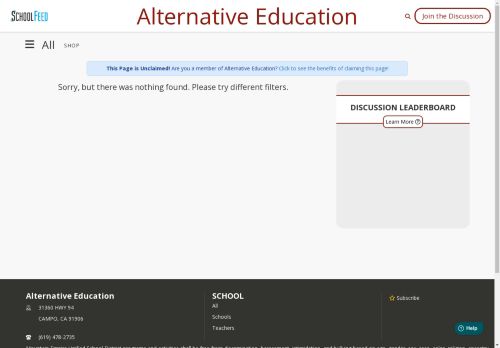 Alternative Education