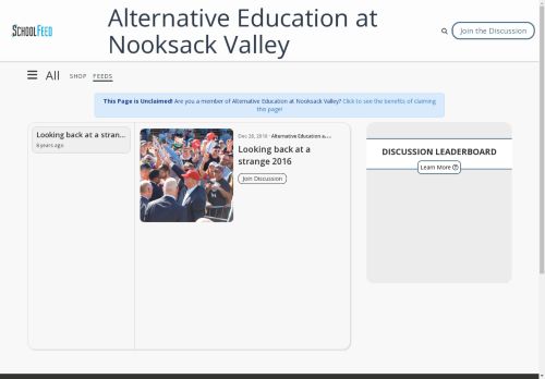 Alternative Education at Nooksack Valley