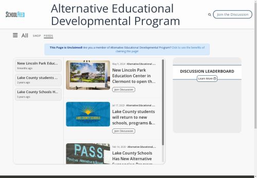 Alternative Educational Developmental Program