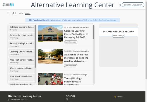 Alternative Learning Center