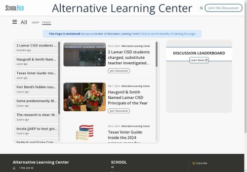 Alternative Learning Center