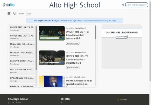 Alto High School