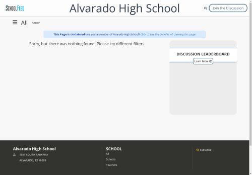 Alvarado High School