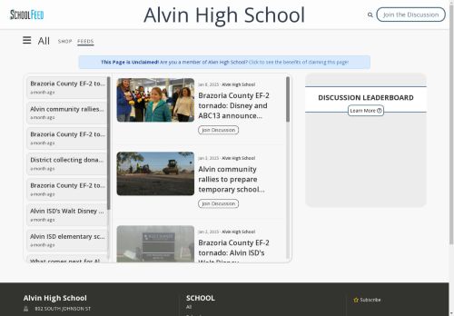 Alvin High School